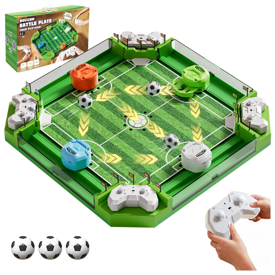 Oppvoci remote-control foosball table with large play field for intense matches