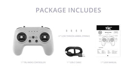 Opus RadioMaster T8L compact design for portable flight sessions