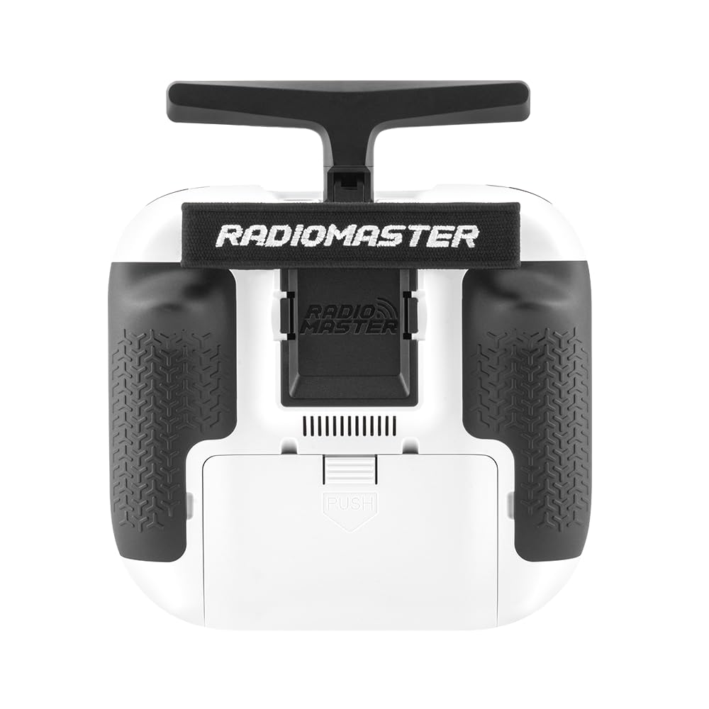 Opus RadioMaster TX15 foldable antenna for easy transport and reliable signal.