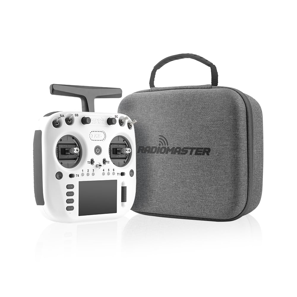Opus RadioMaster TX15 USB-C charging and firmware support ensure quick updates.