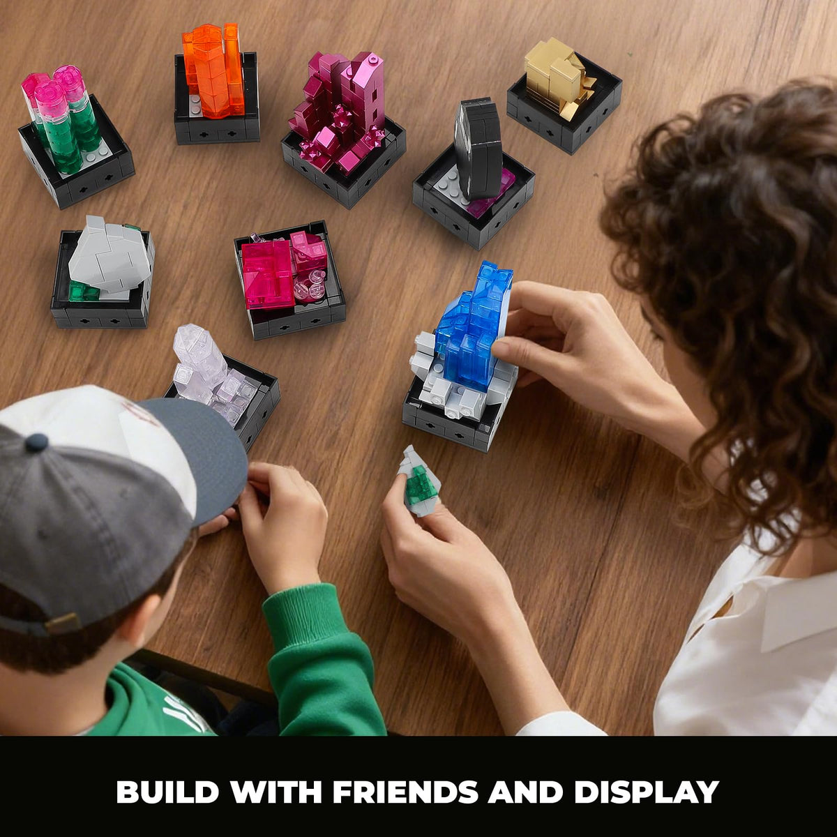 OQMI educational building toy supports practical skills, logical thinking and imagination.