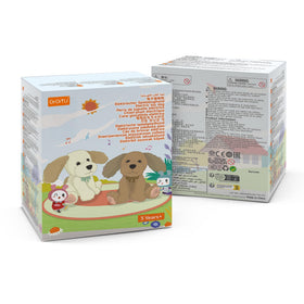 OR OR TU Baby Animated Plush Dog ultra-soft materials for cozy hugs