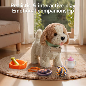 OR OR TU Licking action enhances lifelike interaction for kids.