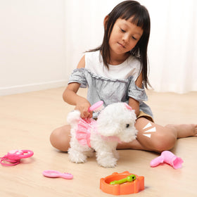 OR OR TU puppy mirror play scene to spark storytelling
