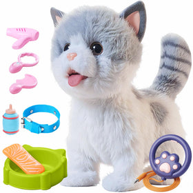 OR OR TU walking cat with leash promotes imaginative play and safe outdoor fun