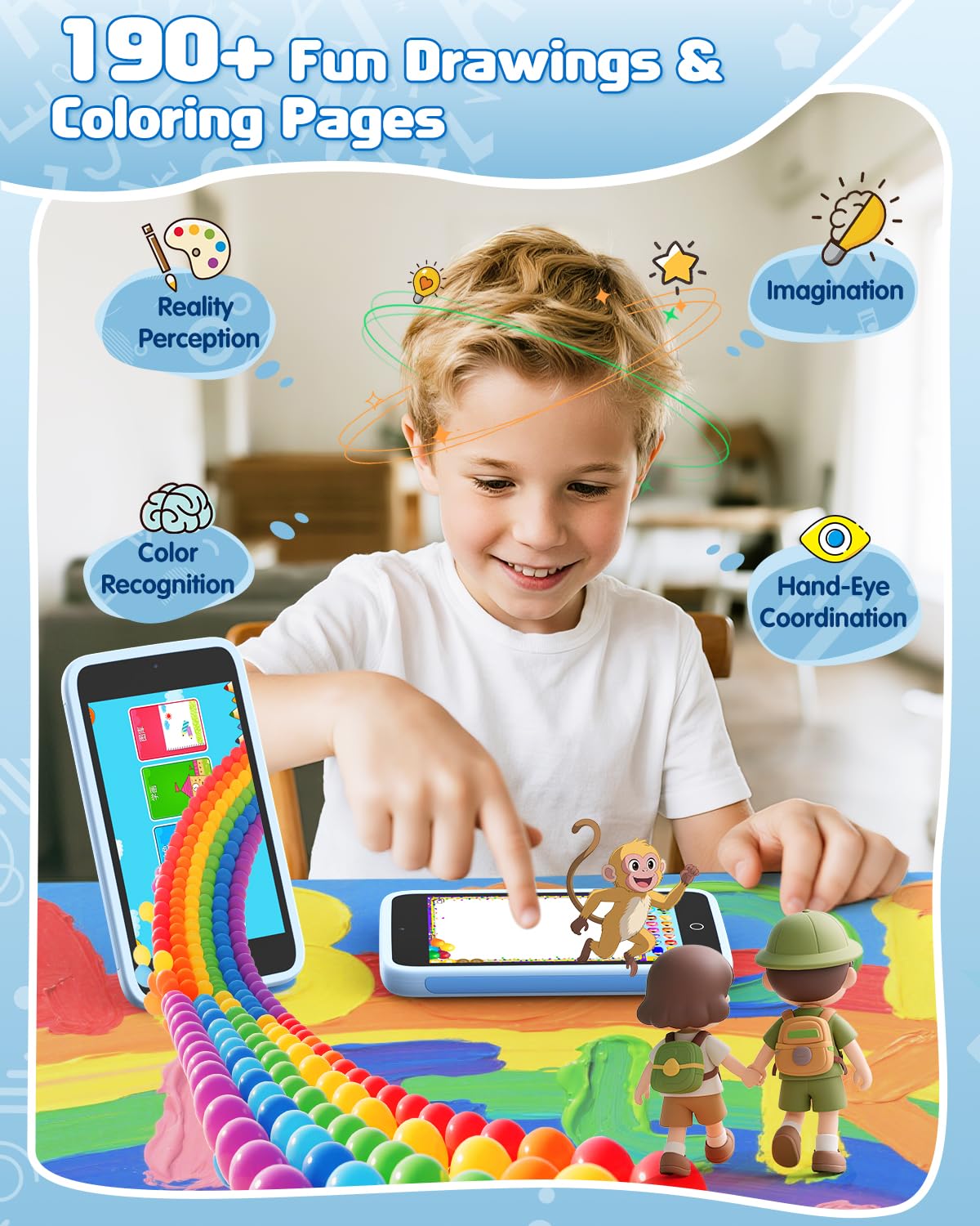 Orantronx Kids Smart Phone educational-games fueling curious minds with challenges.