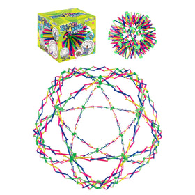 Extreme Expand-A-Ball in motion highlighting its smooth expansion for fidget play.