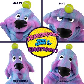ORB Funkee Dog Jumbo poseable blue purple skin for creative expressions