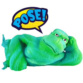 Squeezing the Funkee Monkee Jumbo can help focus during commutes.