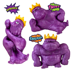 The Orb Factory Monkee's stretchable body holds poses for goofy expressions