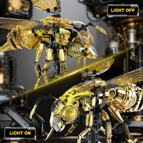 OrbBlaster LED head light enhances the model's futuristic glow