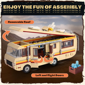 OrbBlaster Rvs detachable roof feature for easy interior access.