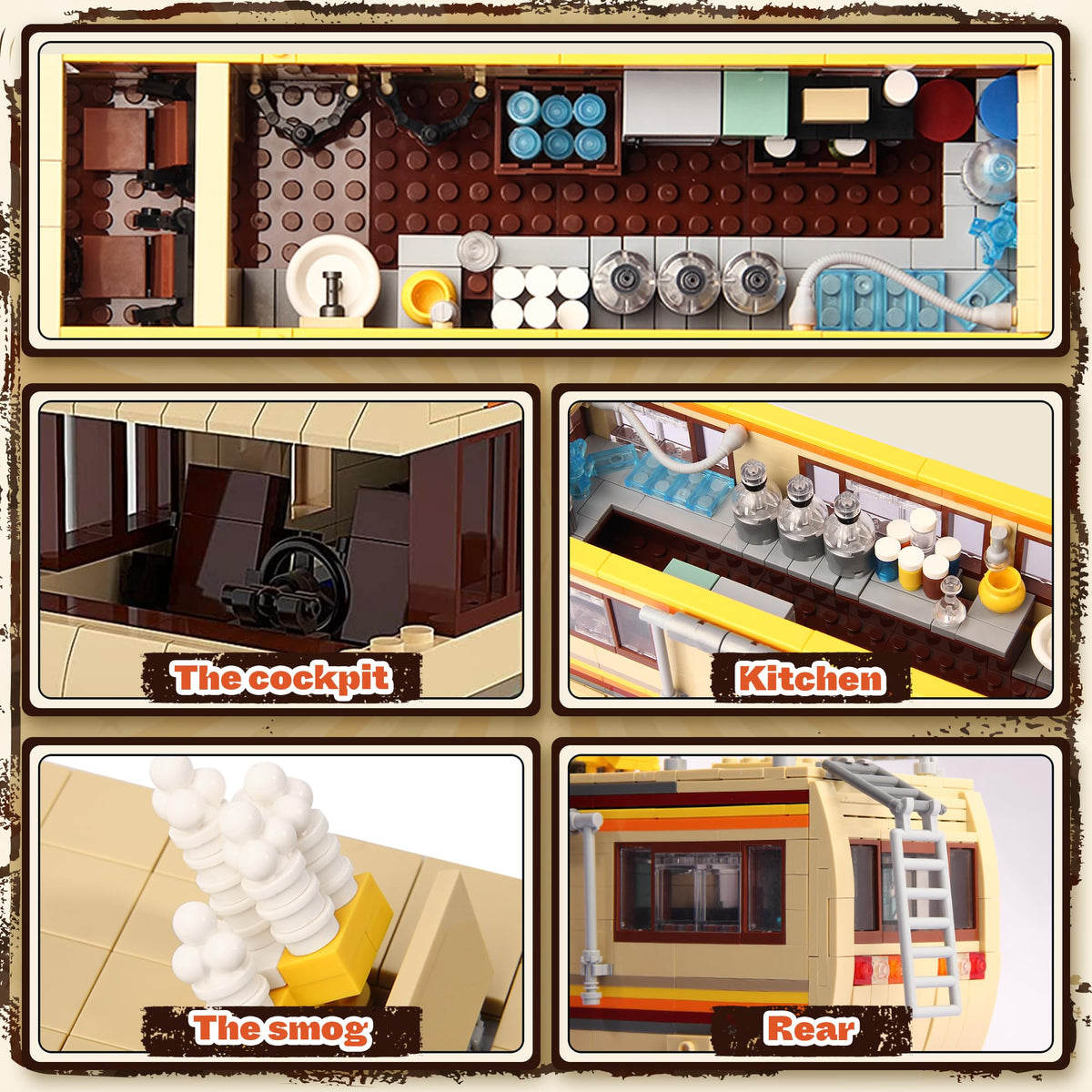 OrbBlaster Rvs interior cooking equipment details add realism to scenes.