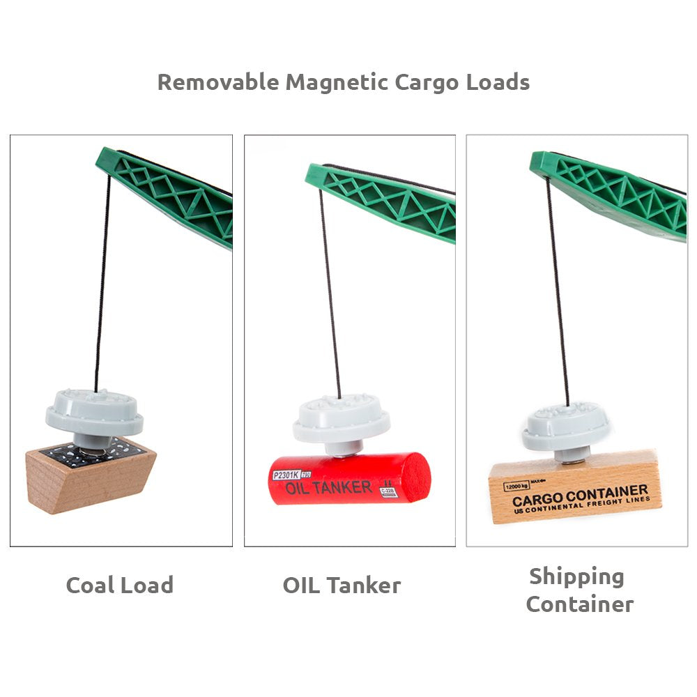 Orbrium rail set compatible with Brio and Thomas enables expandable layouts.