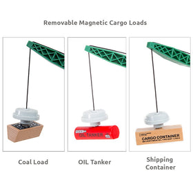 Orbrium rail set compatible with Brio and Thomas enables expandable layouts.