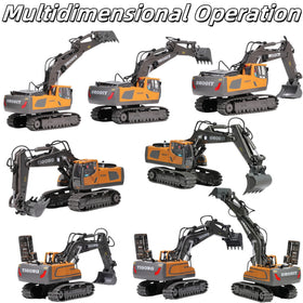 OrgaNatureQueen RC excavator rotation base enabling smooth 360-degree maneuvering