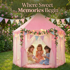 Orian Princess Tent crafted with durable 230T fabric for lasting use