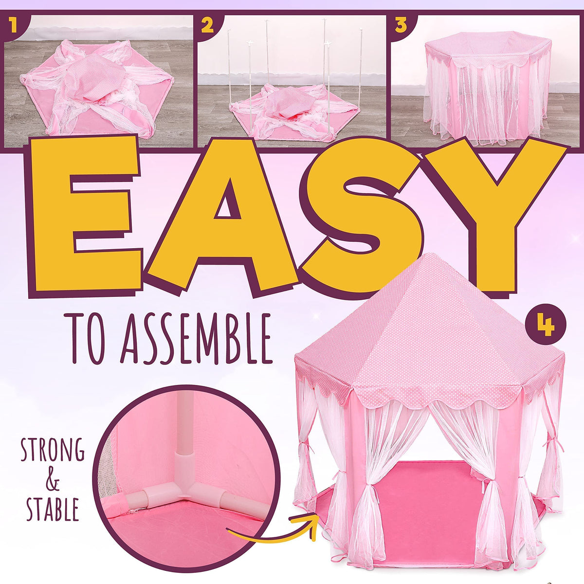 Orian Princess Tent makes a charming gift for girls