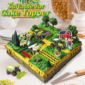Oriate Kids Farm Toy Baler precise 1/64-scale piece to support crop-themed roleplay