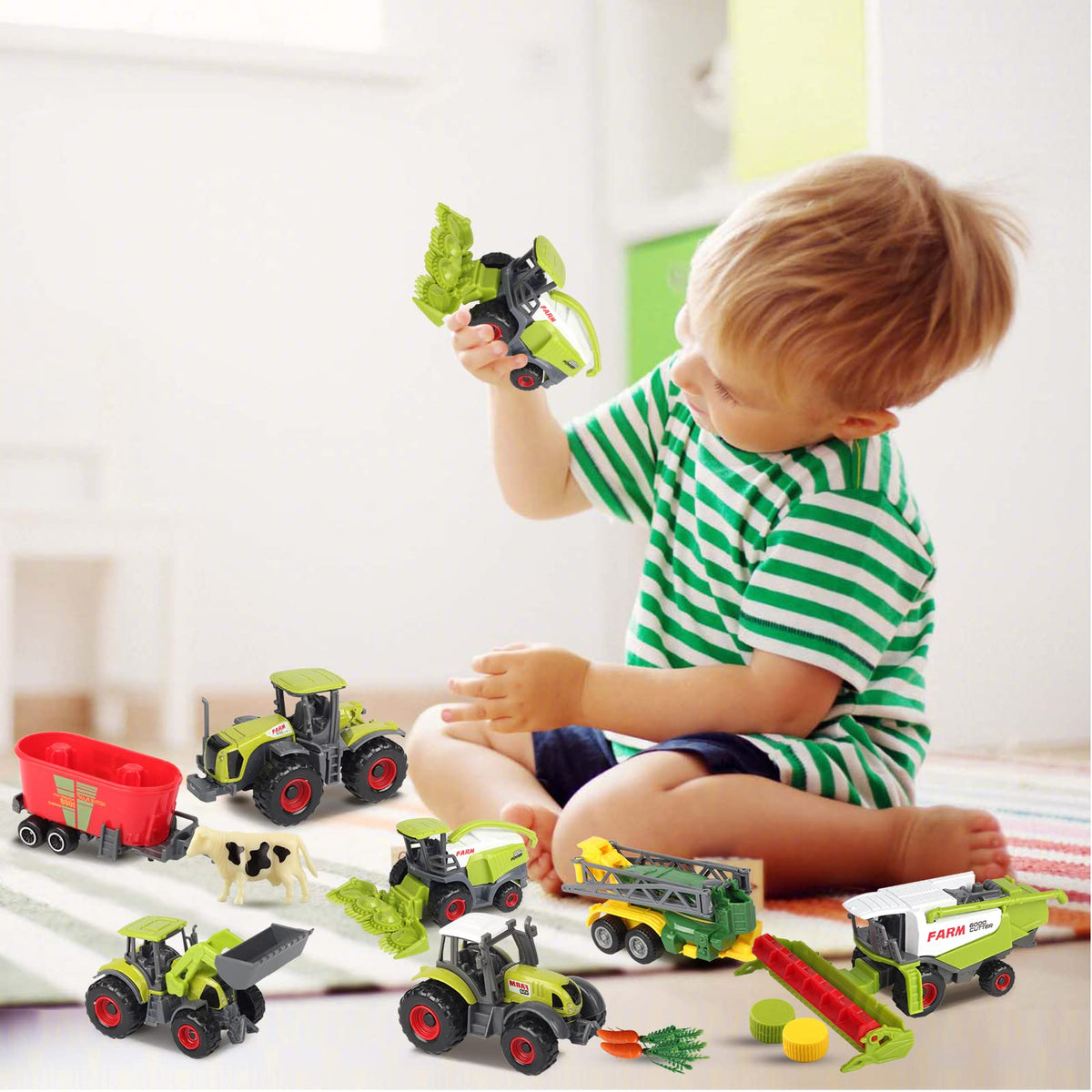 Oriate Kids Farm Toy Sprayer detailed equipment for watering and field care pretend play