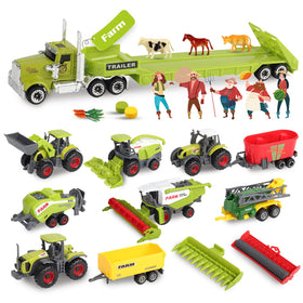 Oriate Kids Farm Toy Tractor in detailed 1/64 scale for imaginative farming play