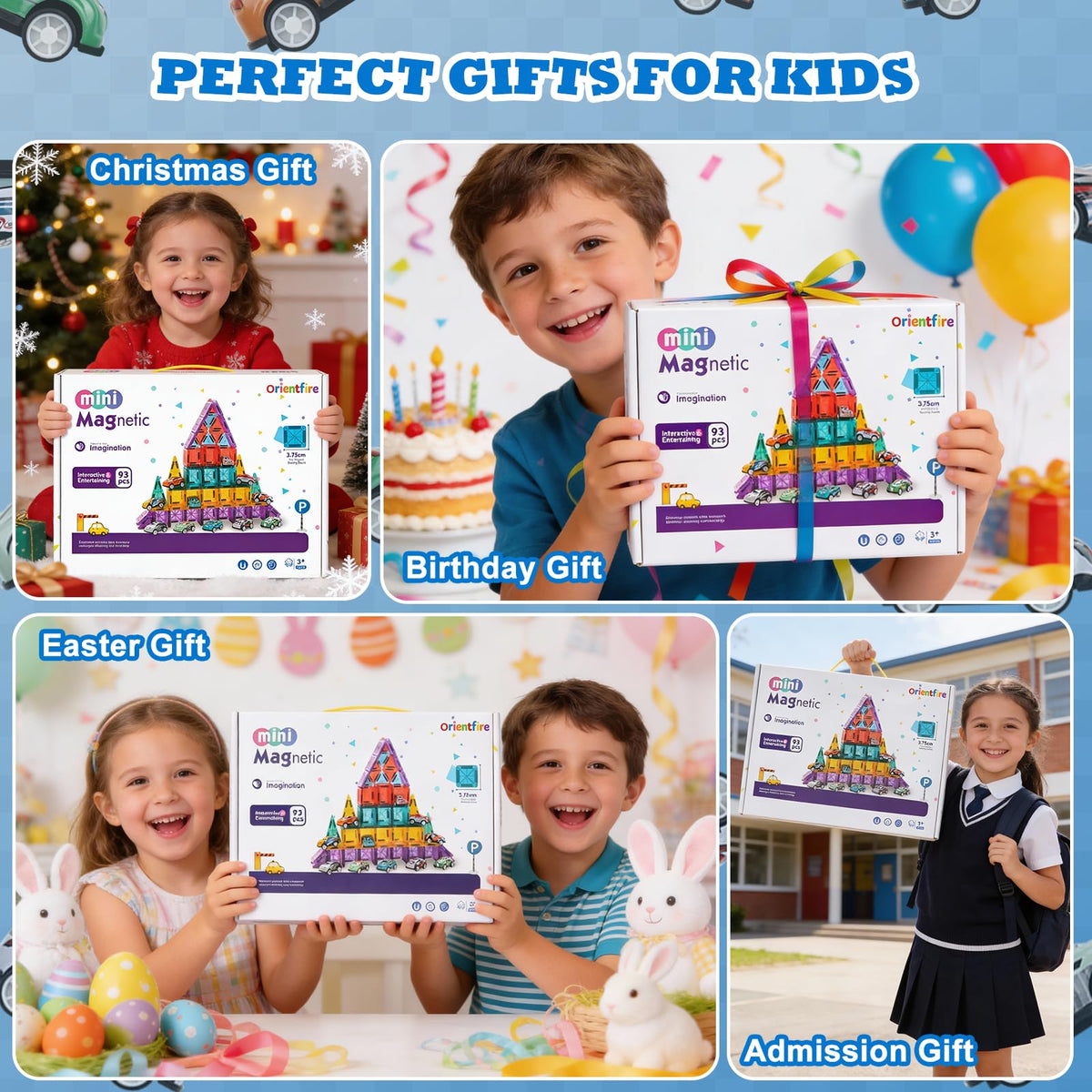 OrientFire family-friendly tiles support cooperative play and teamwork.