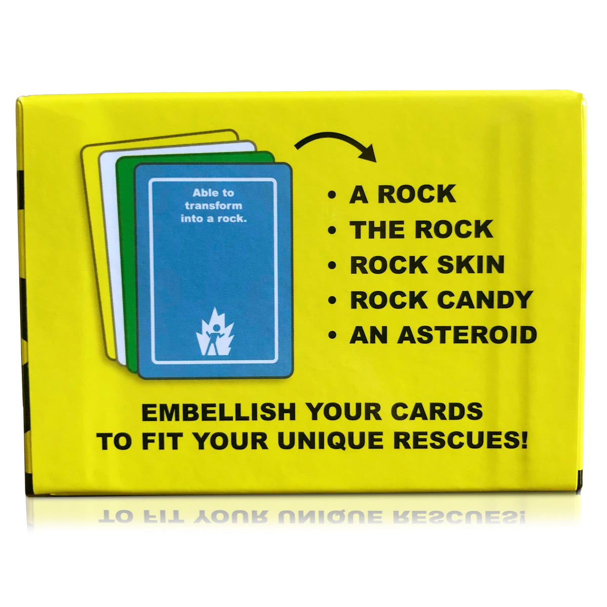 Origami Whale Danger The Game Tool cards provide practical rescue options.