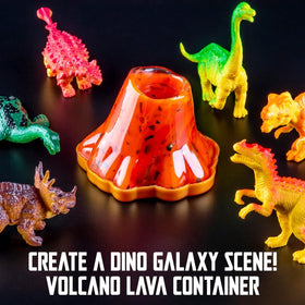 Vibrant colors and glitter enhance creative slime scenes for kids.