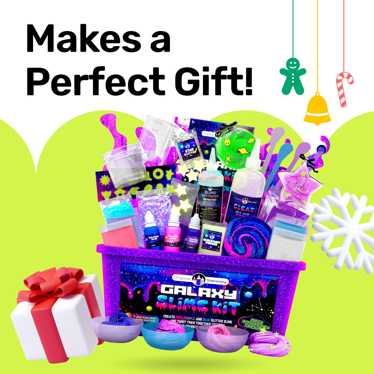 Original Stationery Galaxy Slime Kit complete DIY set for hours of crafting fun.