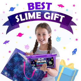 Original Stationery Galaxy Slime Kit glitter add-ins for sparkling slime projects.