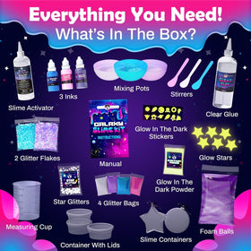 Original Stationery Galaxy Slime Kit imaginative tools inspire creative, hands-on play.