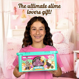 Original Stationery ice cream slime kit cupcake slime inspires dessert-themed crafts.