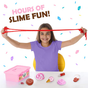 Original Stationery Mini Ice Cream Slime Kit DIY ice cream jar for creative crafting