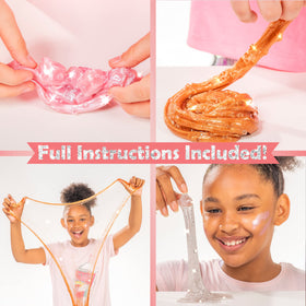 Original Stationery Instruction Manual guides kid friendly slime making
