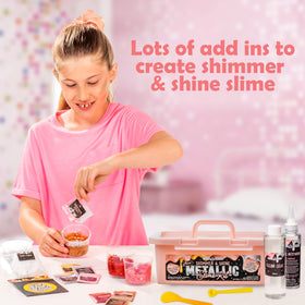 Original Stationery Metallic Shimmer Slime ready to mix and sculpt