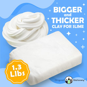 Original Stationery soft clay in action for sculpting and hand-molding fun.