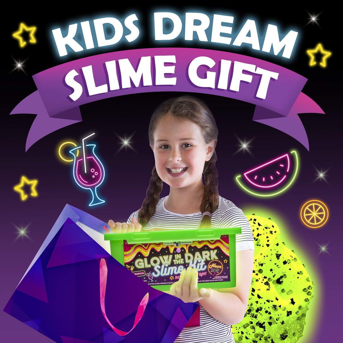 Original Stationery step-by-step slime guide supports confident hands-on learning
