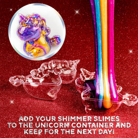 Original Stationery Unicorn Slime Kit glitter slime adds sparkling textures