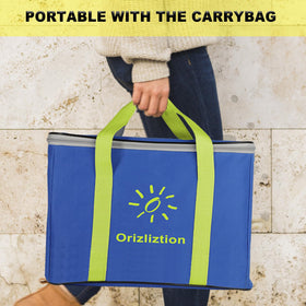 Orizliztion 5.3-foot-tall tower delivers dramatic height during lawn games.