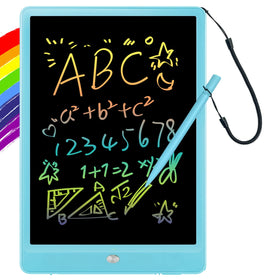 ORSEN 10-Inch LCD Doodle Board color screen for mess-free kid drawing.