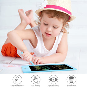 ORSEN doodle board with stylus and lanyard for easy travel storage.