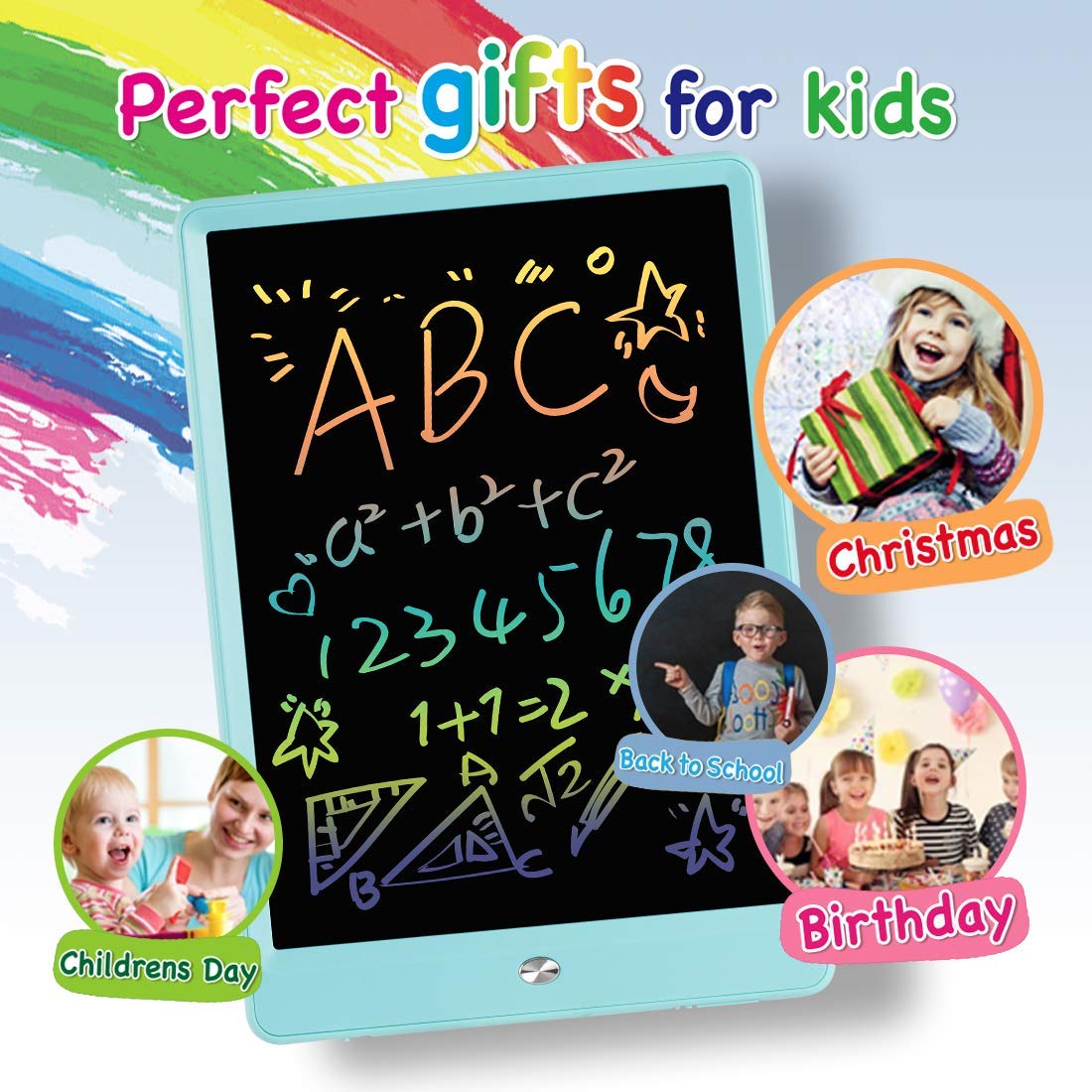 ORSEN travel-friendly doodle board fits bags and planes.