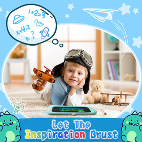 ORSEN kid drawing pad with bright LCD screen for smooth, vivid lines.