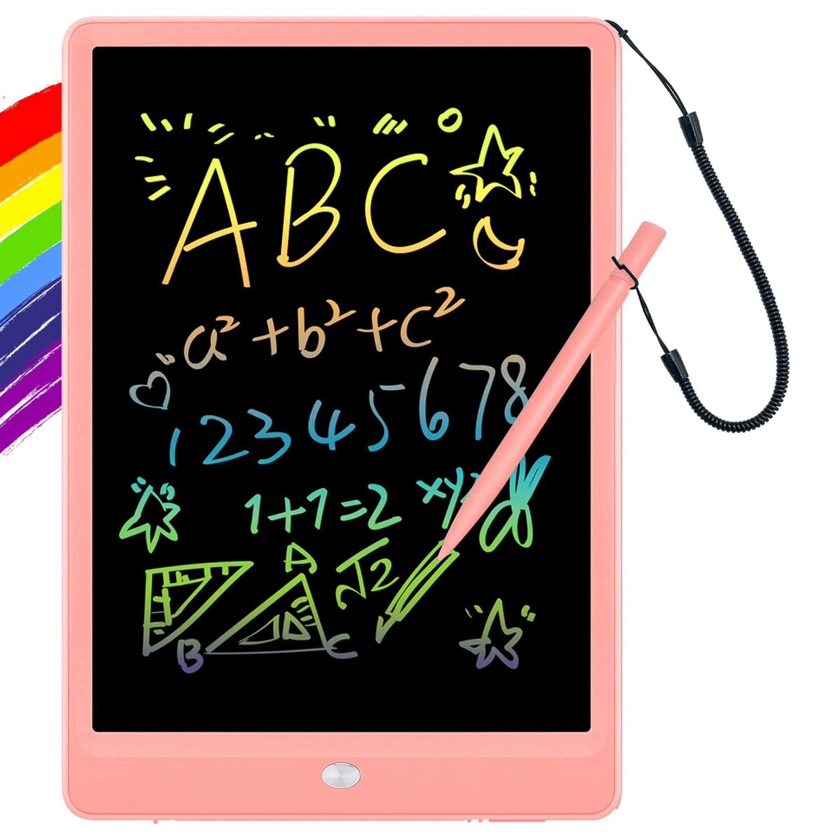 ORSEN LCD Writing Tablet 10-inch color doodle board for kids, vibrant display for creative drawing