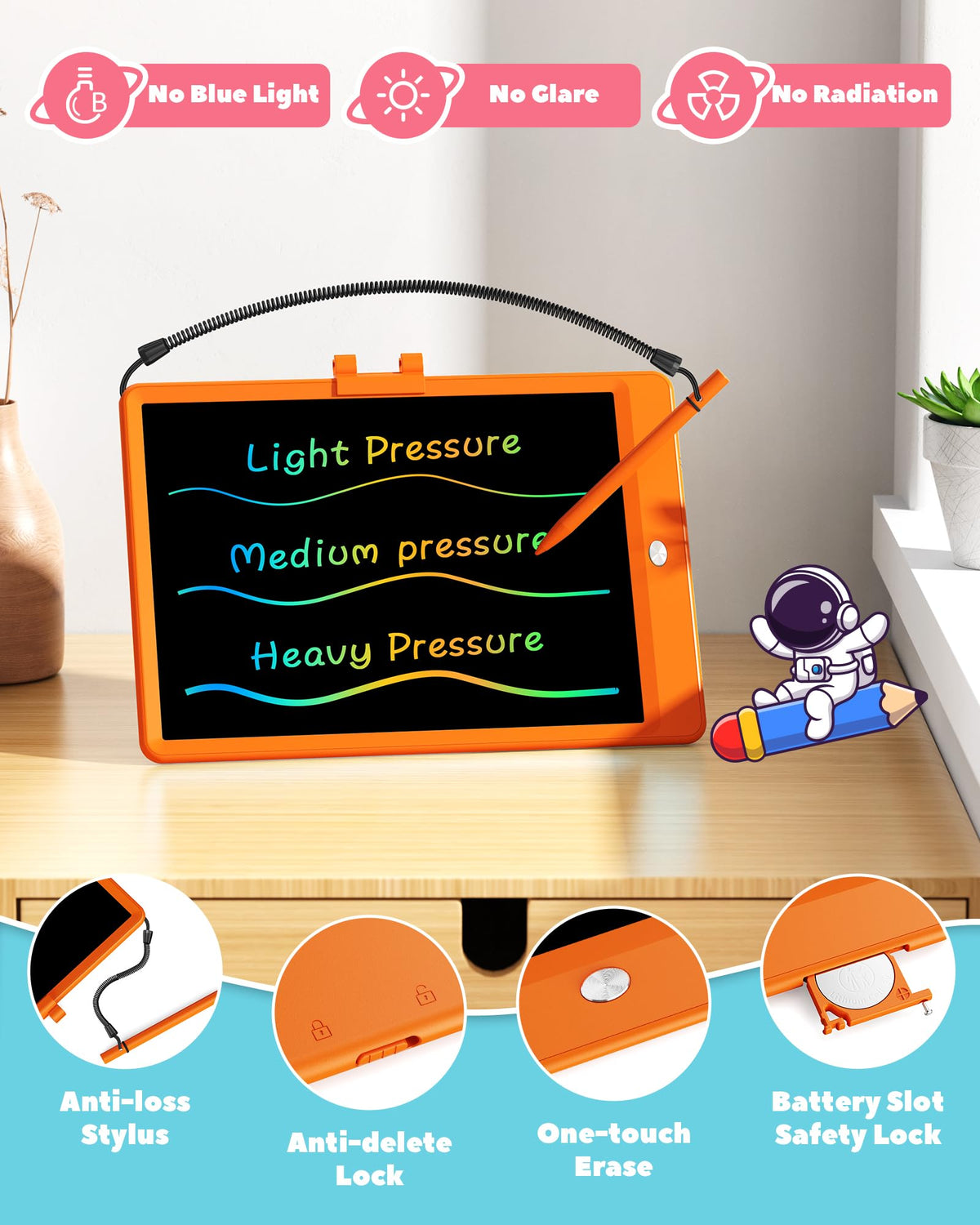 Portable 150g ORSEN tablet easy to carry in a bag.