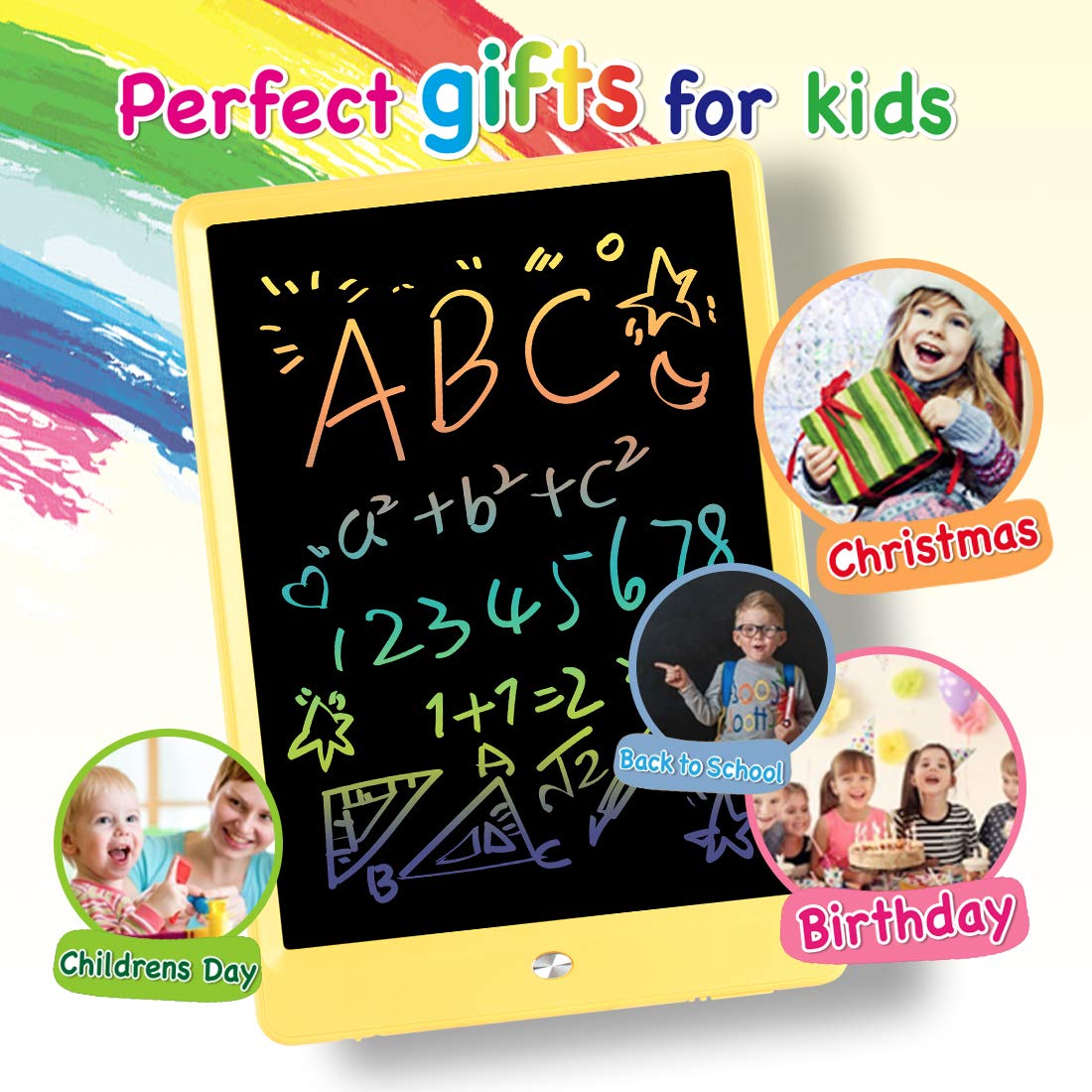 ORSEN durable plastic case protects screen during play