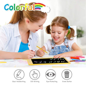 ORSEN LCD tablet with stylus attached via lanyard for easy doodling