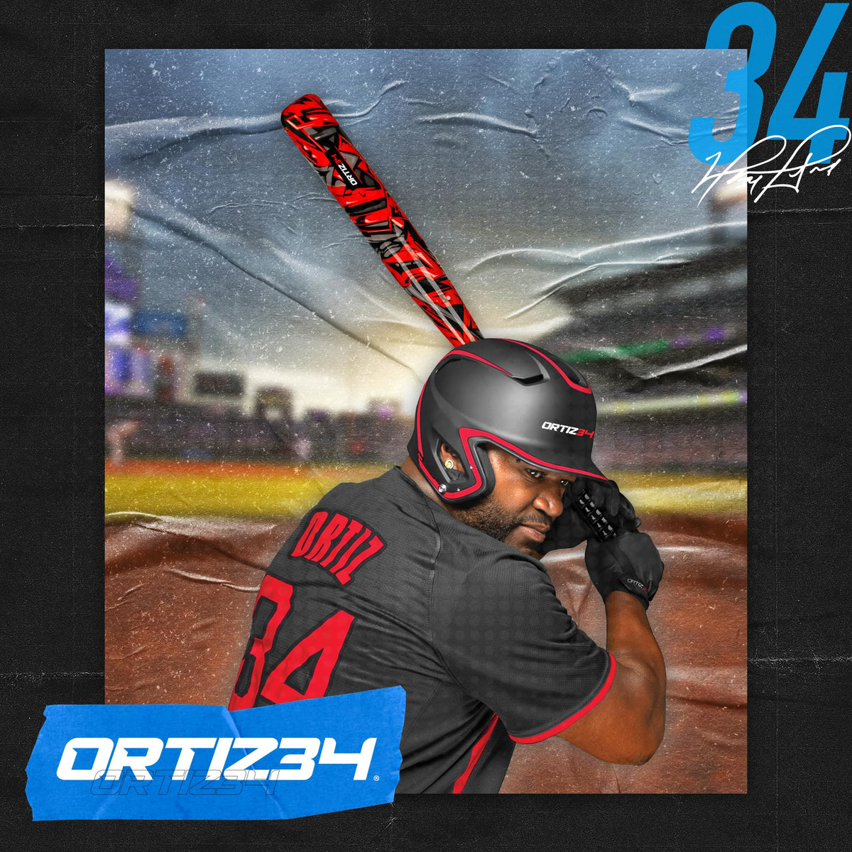 Ortiz34 lightweight, durable kit for easy park or yard transport.