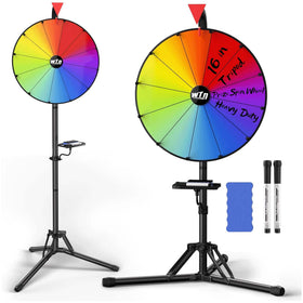 ORWOD 16-inch prize wheel with a durable wheel for prize games