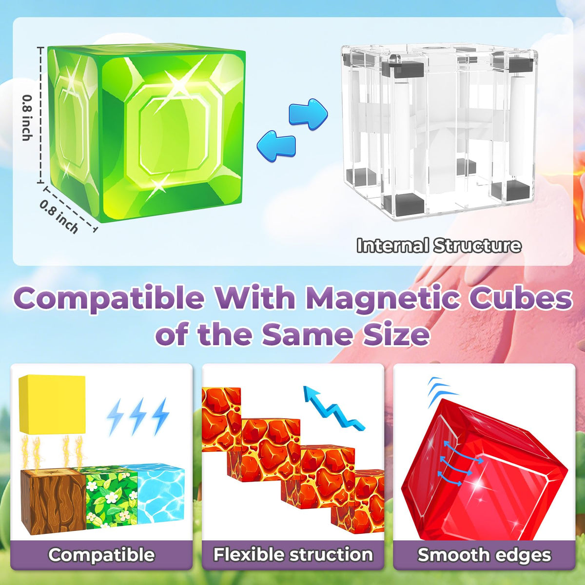 ORZbb magnetic blocks mine theme sparks creative storytelling and problem-solving.